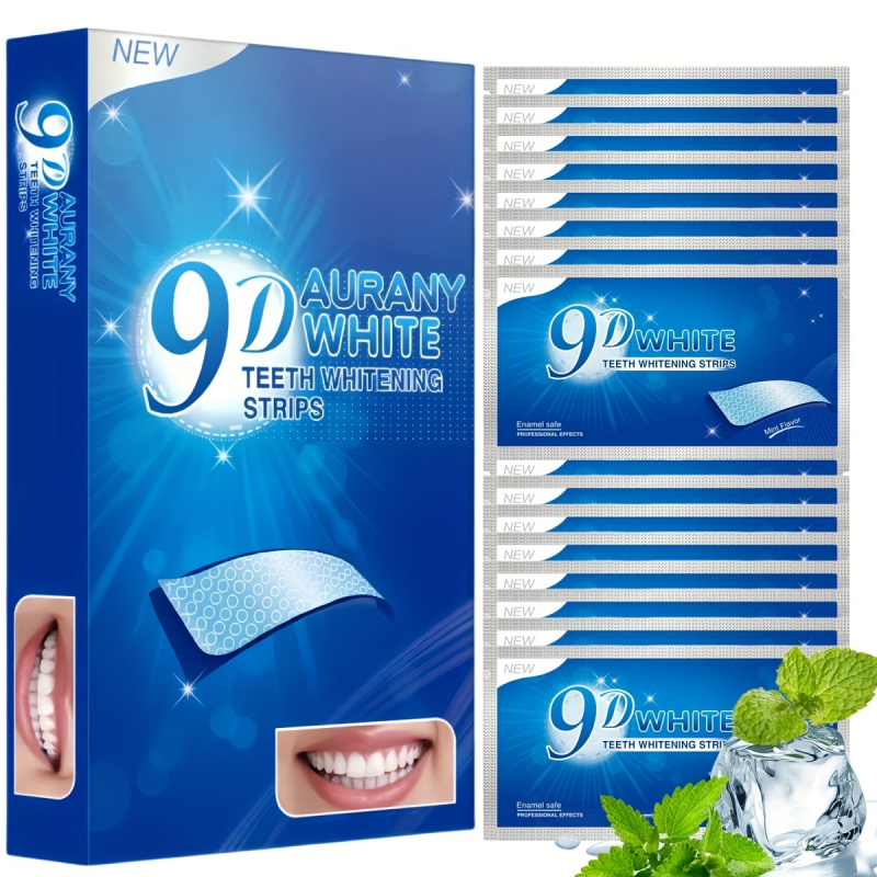 Teeth Whitening Street - 21 Pairs of 9D Aurany White