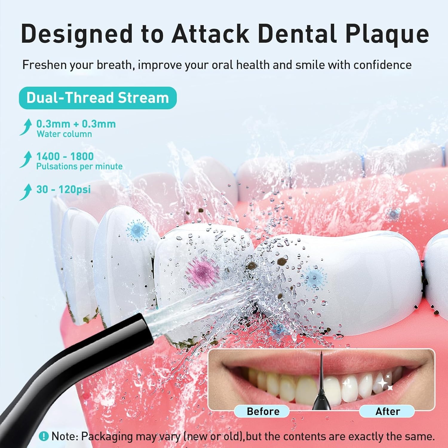 Water Dental Flosser C20F5020E - Water Flosser Cordless review and price