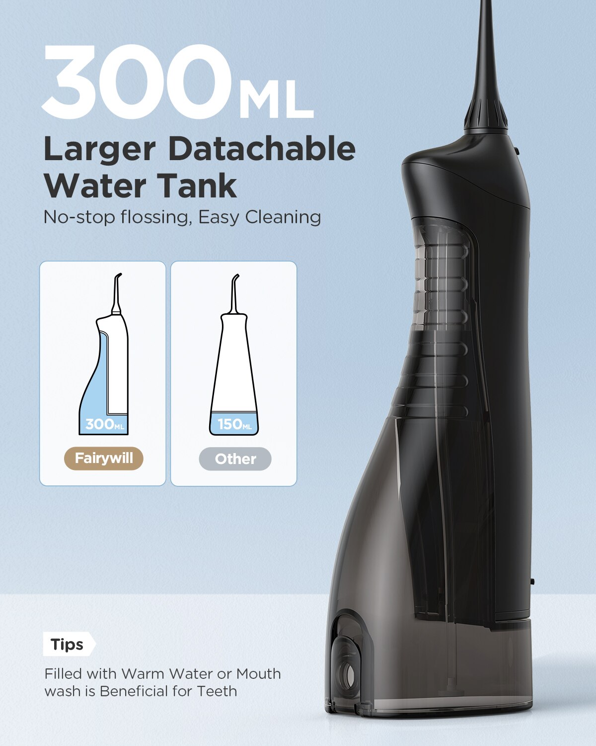 Fairywill Water Flossers Oral  - Water Flosser Cordless review and price