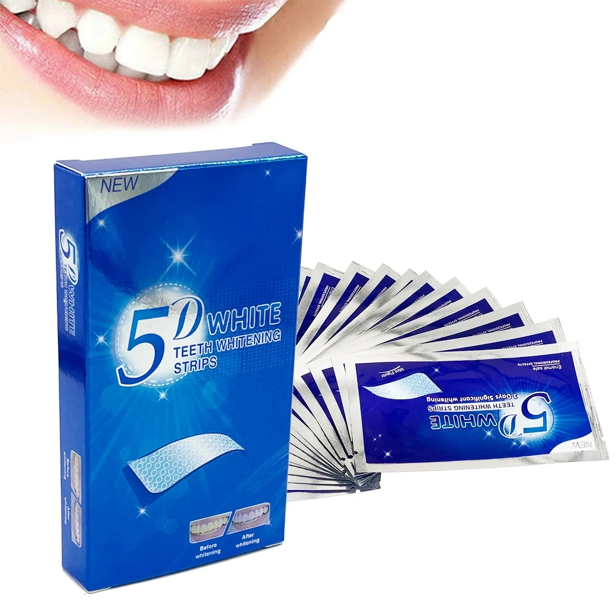 White Tooth Dental Oral Hygien - Teeth Whitening Strips Crest review and price