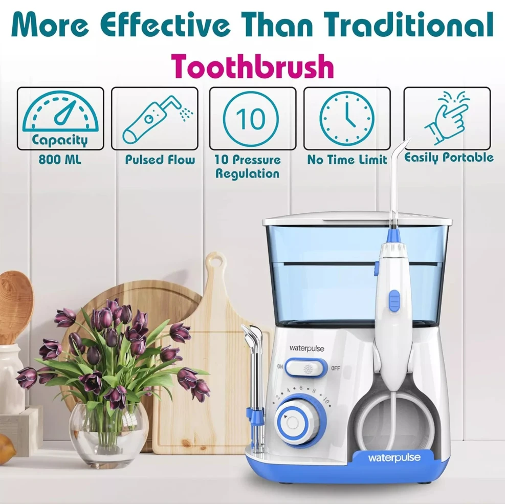 Waterpulse V300 Electric Water - Water Flosser Cordless review and price
