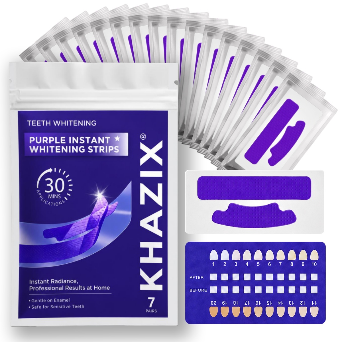 1/7 Pairs Teeth Whitening Stri - Teeth Whitening Strips Crest review and price