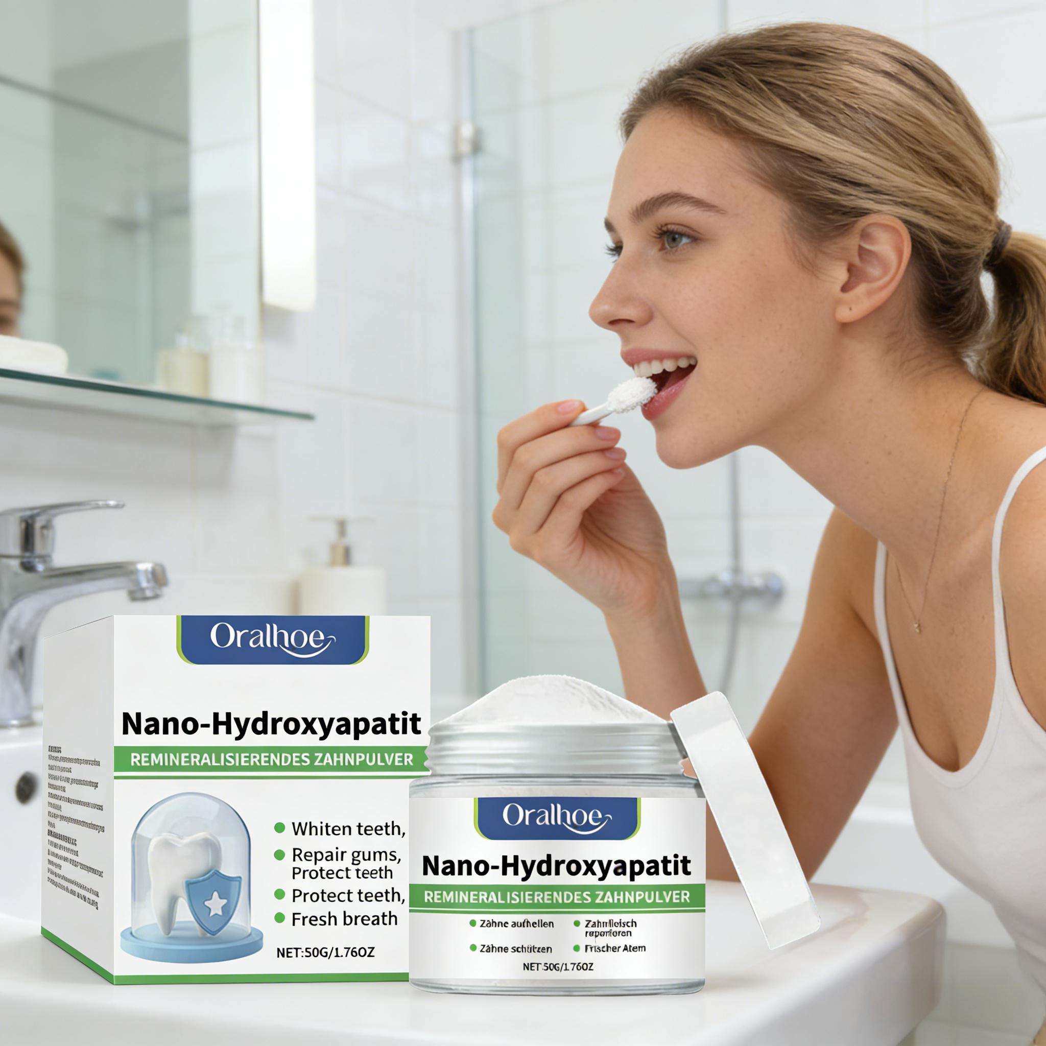 Oralhoe Whitening Tooth Powder - Teeth Whitening Street review and price