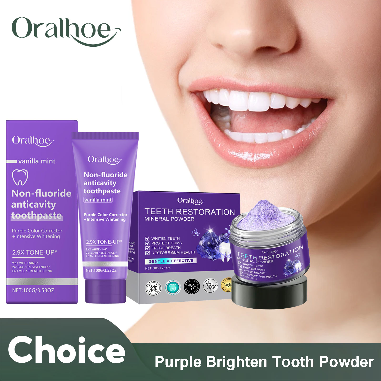 Teeth Restoration Mineral Powd - Teeth Whitening Street review and price
