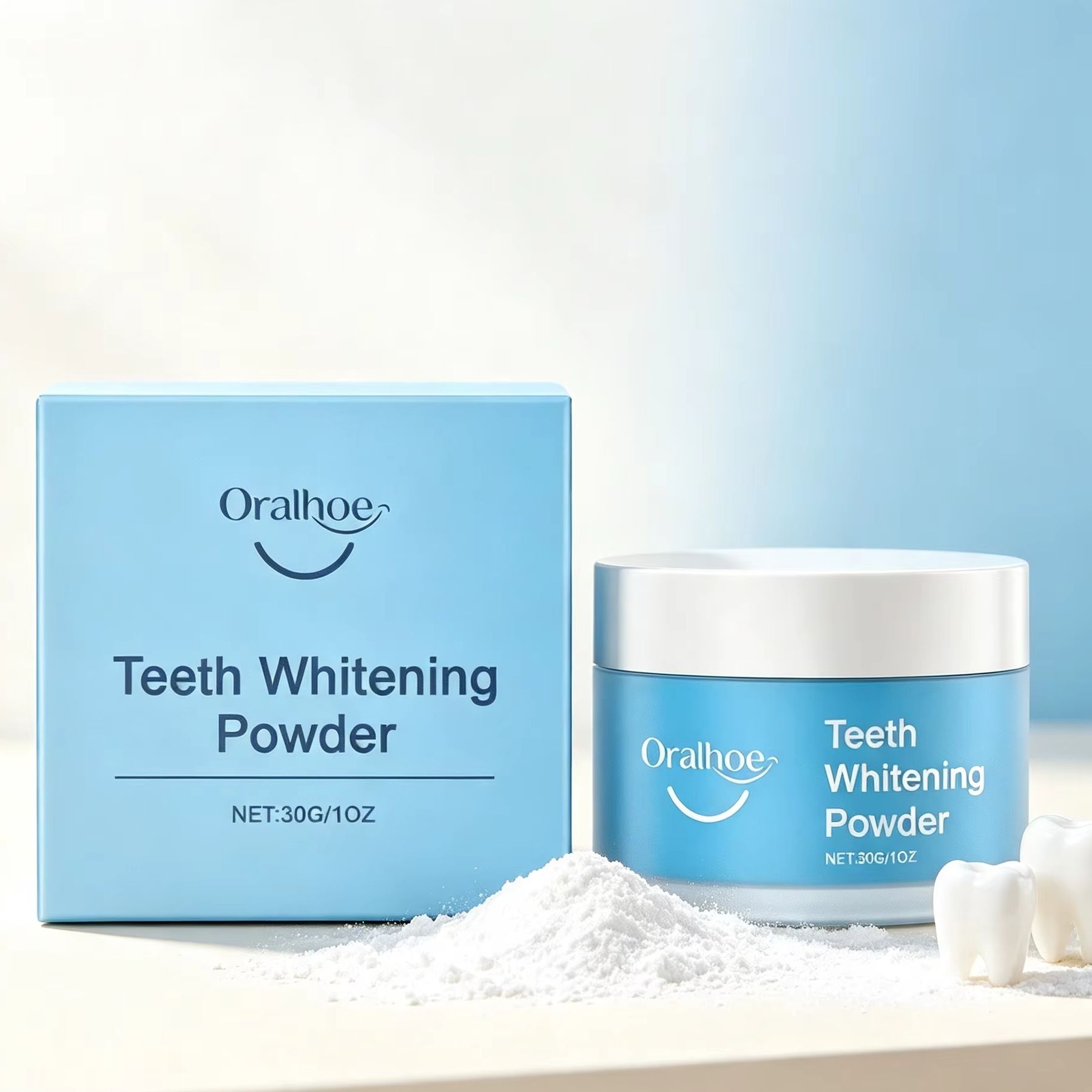 Oralhoe Tooth Powder for Brush - Teeth Whitening Singapore review and price