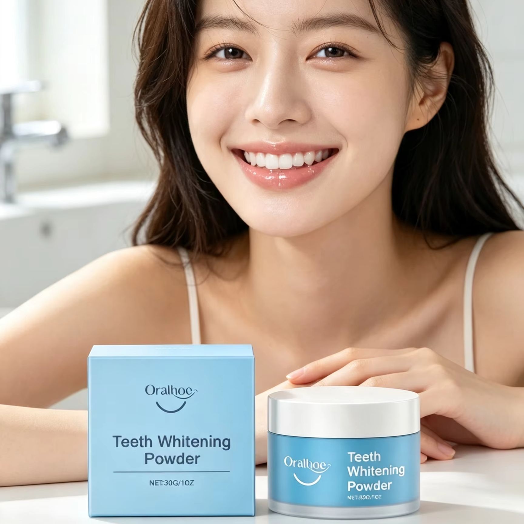 Oralhoe Tooth Powder for Brush - Teeth Whitening Singapore review and price