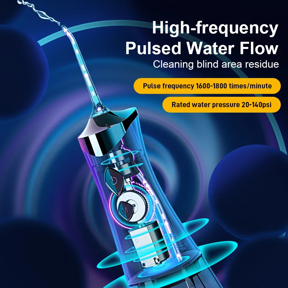 Portable Rechargeable Oral Irr - Water Flosser Cordless review and price
