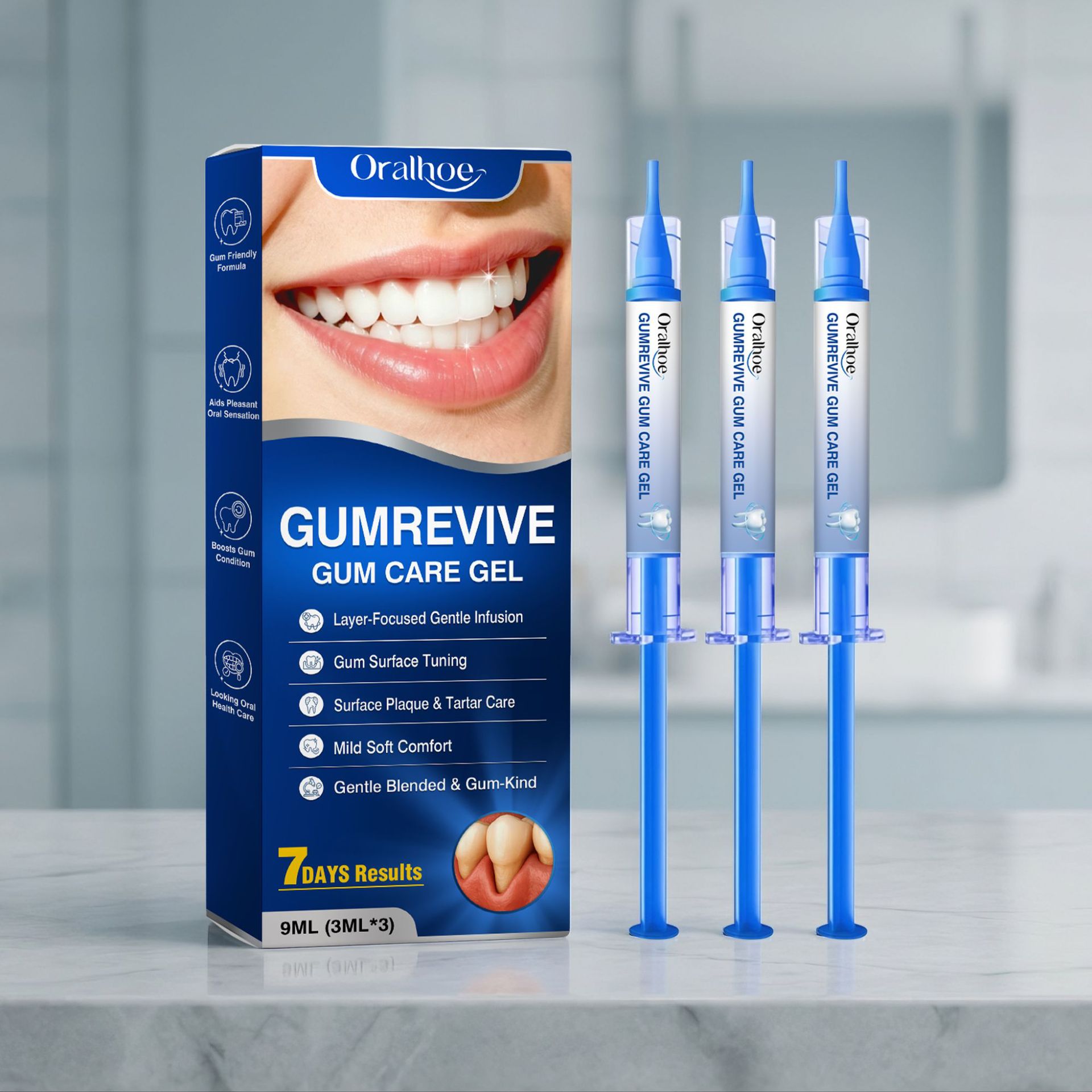 Oral Care Gel 3Pcs Gum Cleanin - Teeth Whitening Singapore review and price