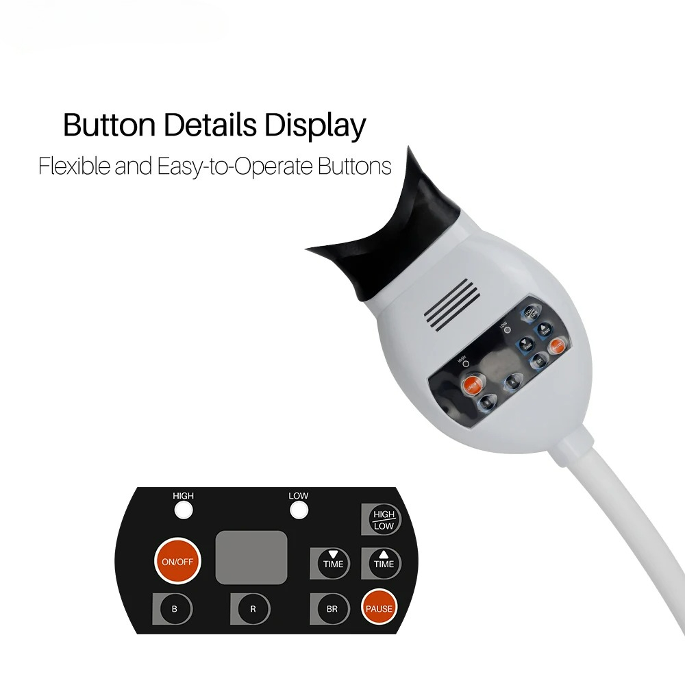 Adjustable 3 Colors LED Teeth  - Teeth Whitening Lamp review and price