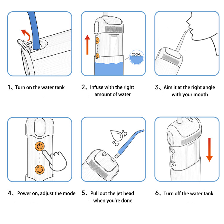 Water Flosser IPX7 Cordless Or - Water Flosser Cordless review and price