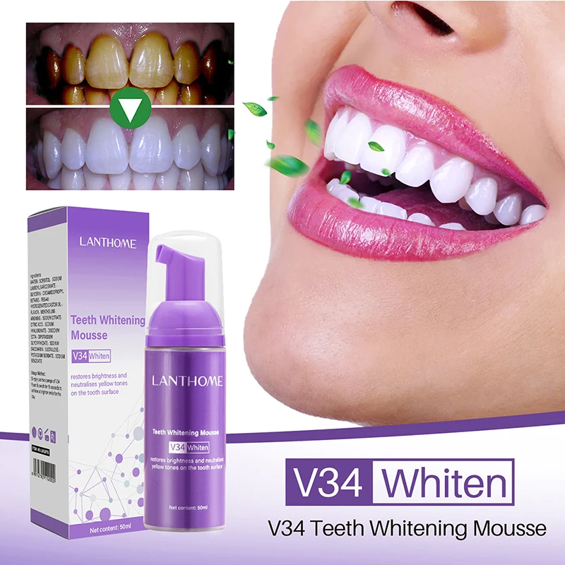 Mousse V34 Toothpaste Teeth Cl - Teeth Whitening Opalescence review and price