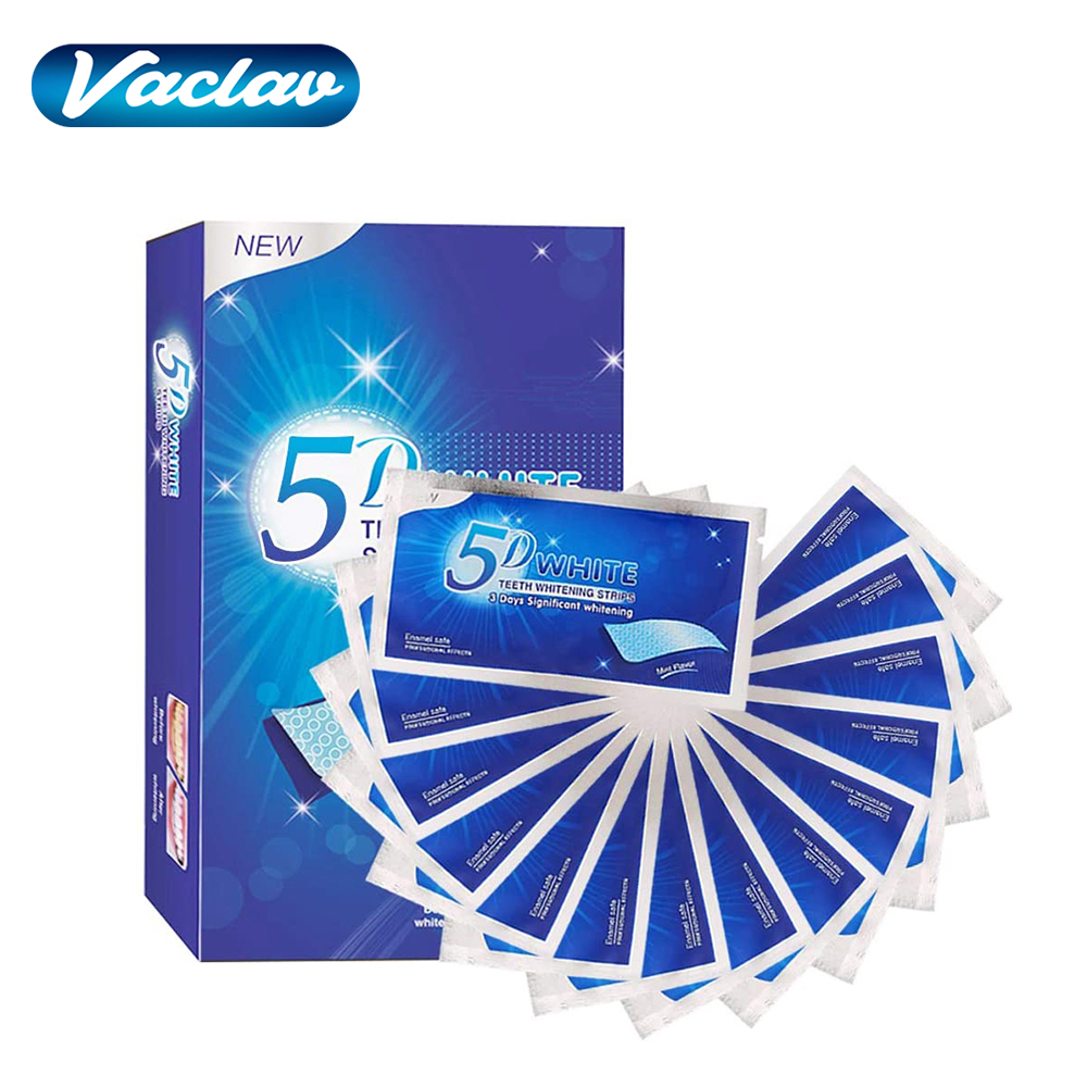 5D White Teeth Whitening Strip - Teeth Whitening Street review and price
